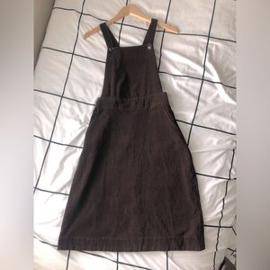 Overalls dress with pockets